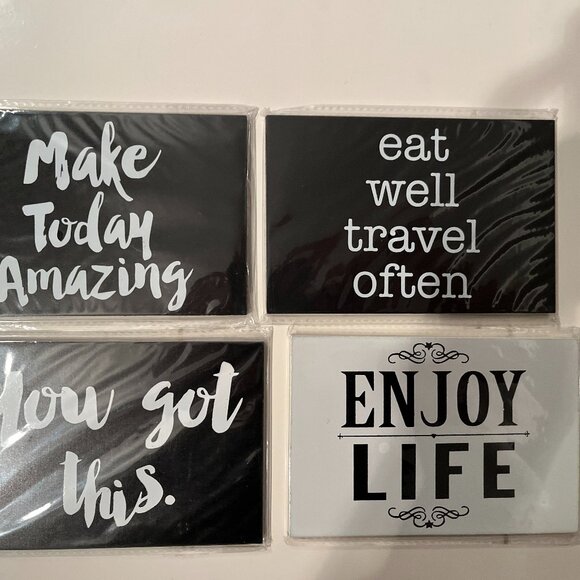 Inspirational Wooden Postcards (So‎ Much Fun!) (Set of 4) (p/s) - Picture 4 of 12